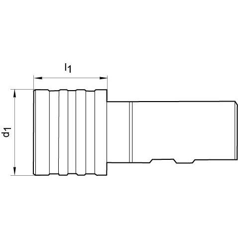 Thumbnail - Magni, Gewindeschneider + Gewindebohrer, Gewindeschnellwechsel- Futter M6-20 25x63mm FORTIS