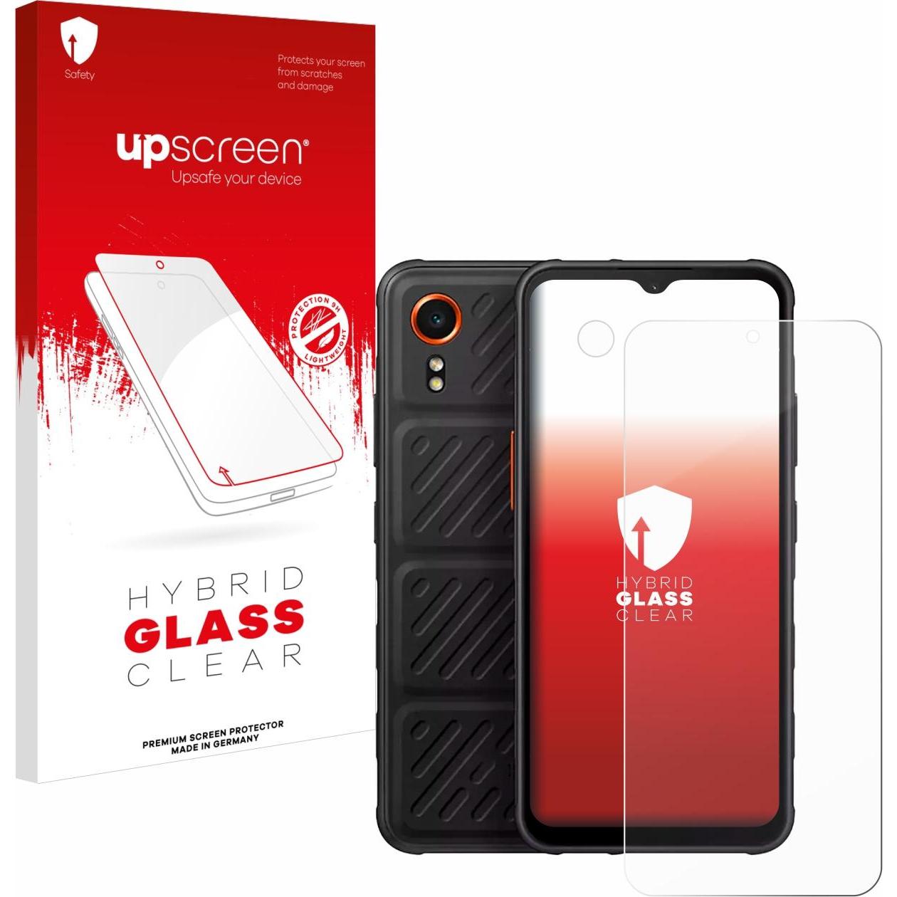 upscreen Scratch Shield Panzerglasfolie (1 Stück, Samsung Galaxy S21), Smartphone Schutzfolie, Transparent