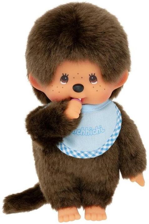 Produktbild Monchhichi Light Blue Bib Boy 20 cm (20 cm)