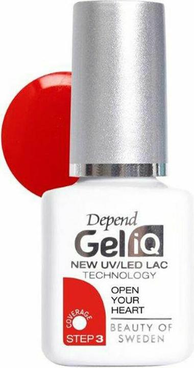 Produktbild Depend Gel iQ Open Your Heart 5 ml (Open your heart, Gel-Effekt Nagellack)