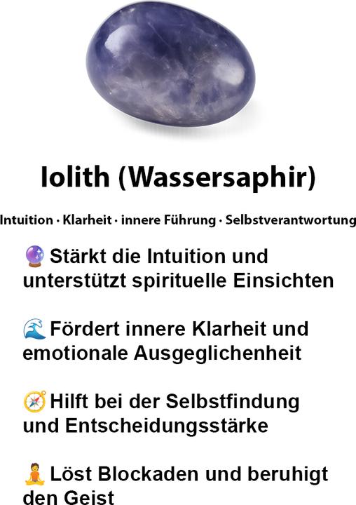 Produktbild Leyda Iolith Armband (18 cm, Farbstein)