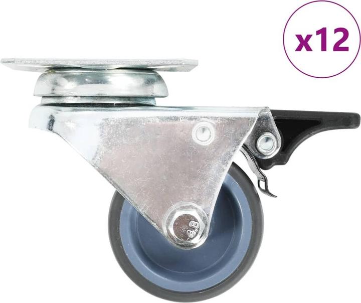 Produktbild vidaXL Lenkrolle