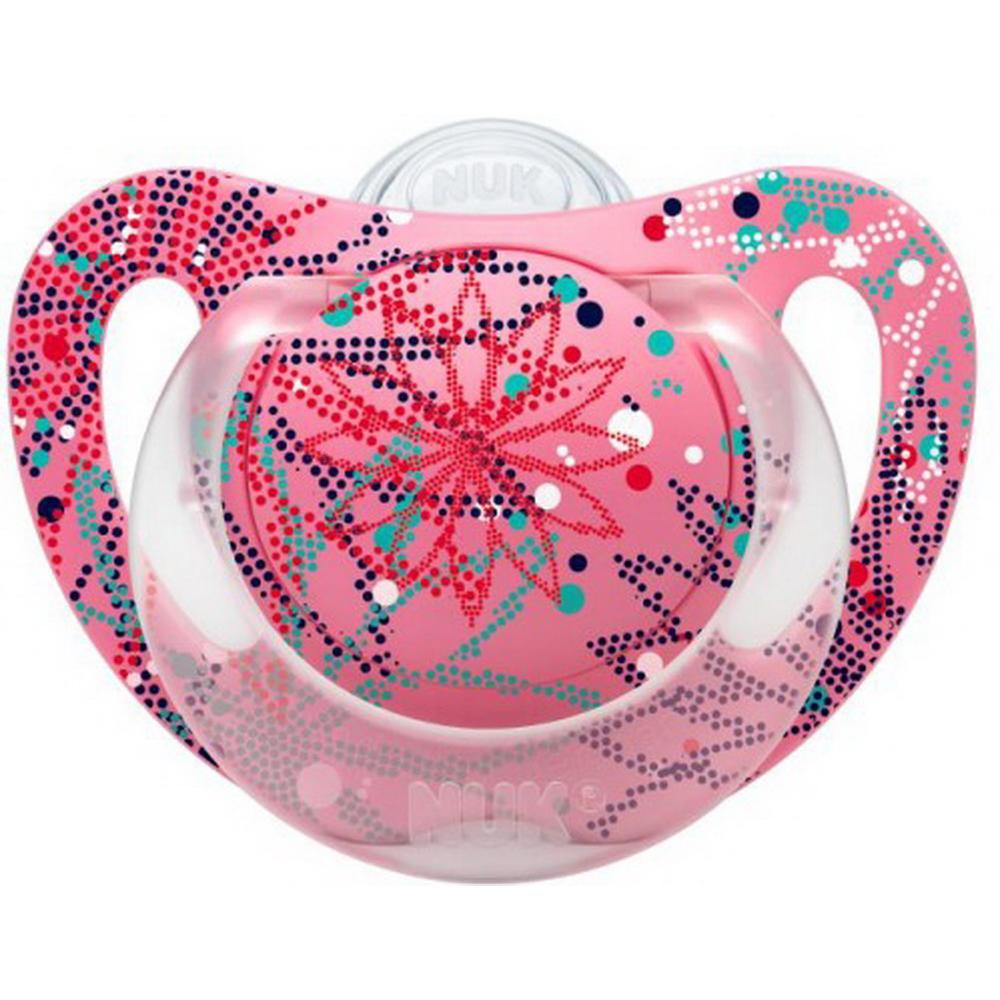 Mapa, Ciuccio, NUK Beruhigungssauger Genius Color Silikon, Grösse 2, Doppelpack