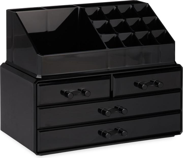 Actual product image Relaxdays Makeup Organizer with 4 Drawers