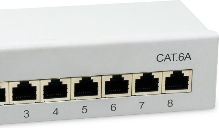 Produktbild equip Patchpanel 8x FTP 1HE Premium