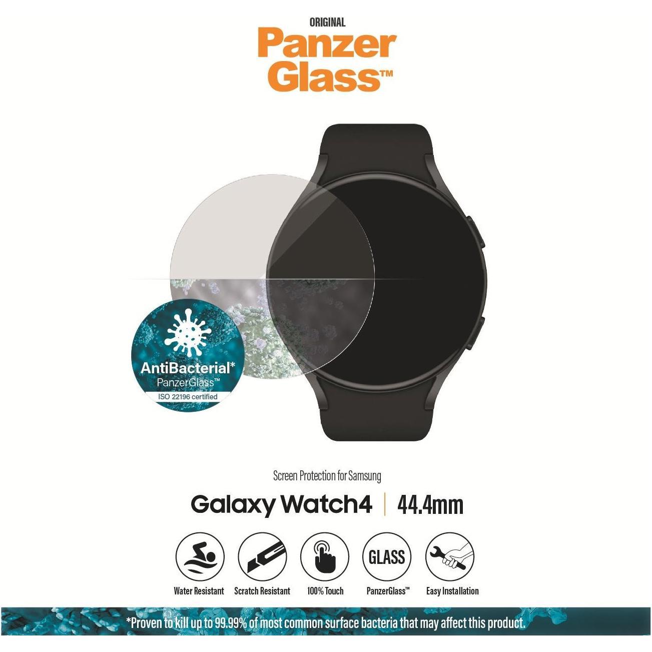 PanzerGlass Displayschutz, Smartwatch Schutzfolie, Transparent