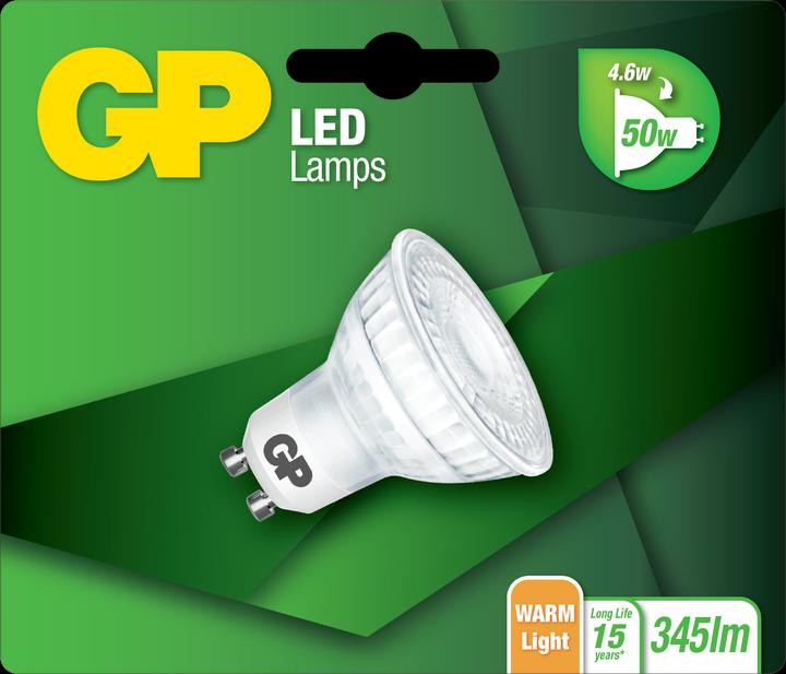 Produktbild GP Lighting LED Reflektor (GU10, 4.80 W, 345 lm, 1 x, F)
