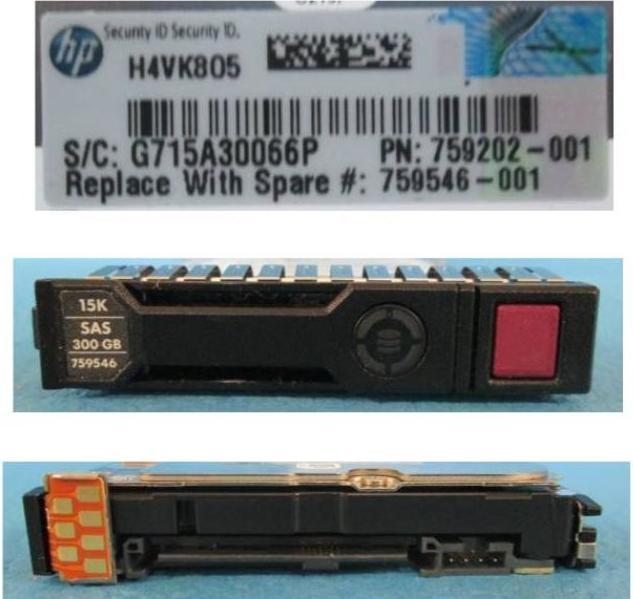Image du produit HPE 870792-001 (0.30 To, 2.5")