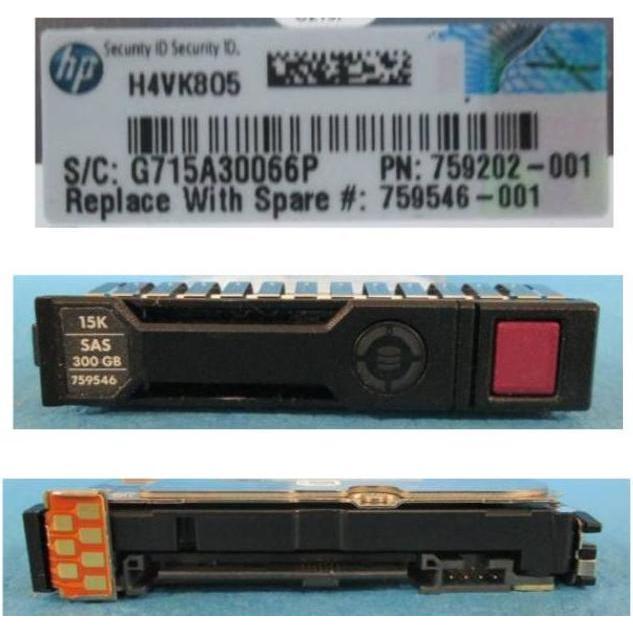 Thumbnail - HPE 870792-001 (0.30 TB, 2.5"), Festplatte