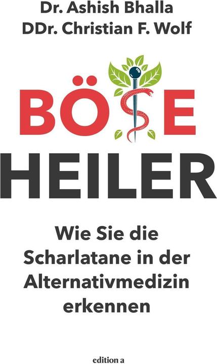 Produktbild Böse Heiler (Deutsch, Ashish Bhalla, Christian F. Wolf, 2018)