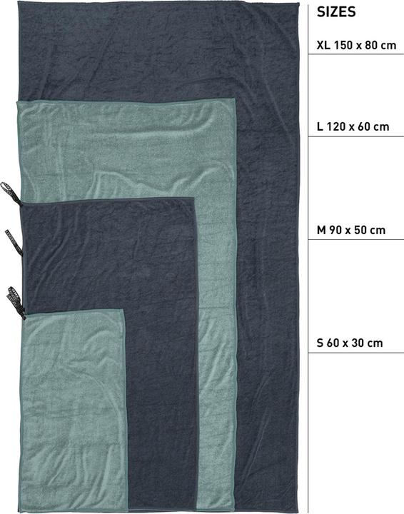 Actual product image Cocoon Eco Travel Towel, 150 x 80 cm (150 x 80 cm)