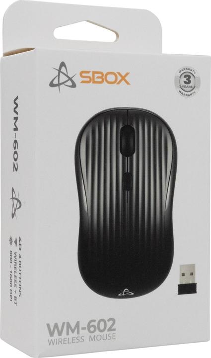 Actual product image Sbox WM-602 Black Wireless (Wireless)