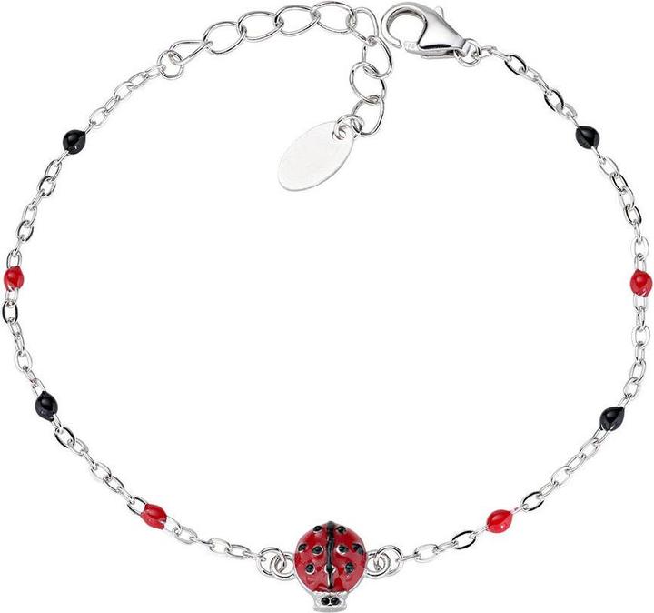 Image du produit Amen Bracelet Junior Red Ladybug (16 cm, Émail)