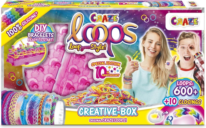 Productafbeelding Craze Loops - Creatieve doos 600 Loops