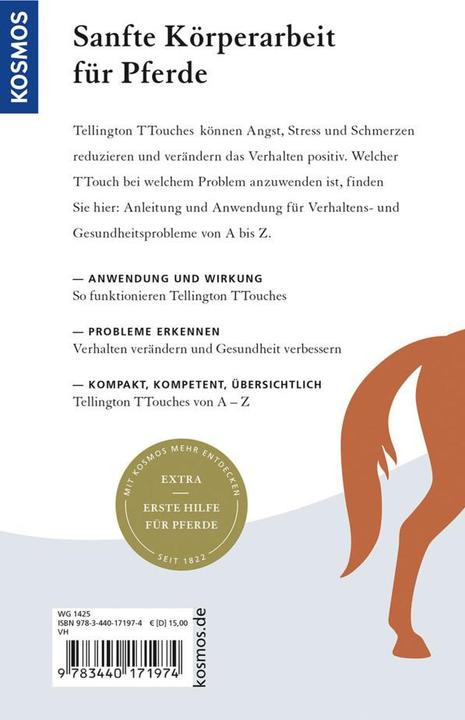 Immagine prodotto Kosmos Tellington TTouch für Pferde (Tedesco, Linda Tellington-Jones, 2023)