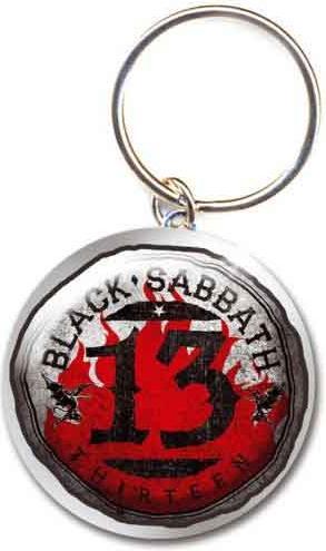 Black Sabbath 13 Flame Circle Schlüsselanhänger