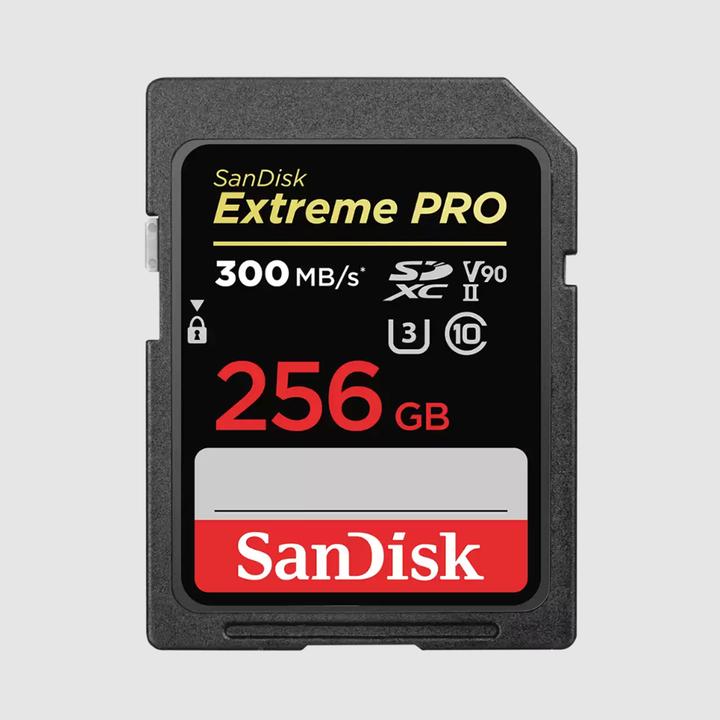 Produktbild SANDISK Extreme Pro (256 GB, SDXC, U3, UHS-II)