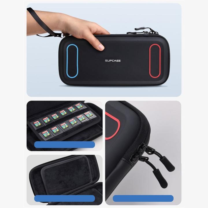 Actual product image Supcase Carrying Mini für Nintendo Switch 2 - Schwarz (Switch)