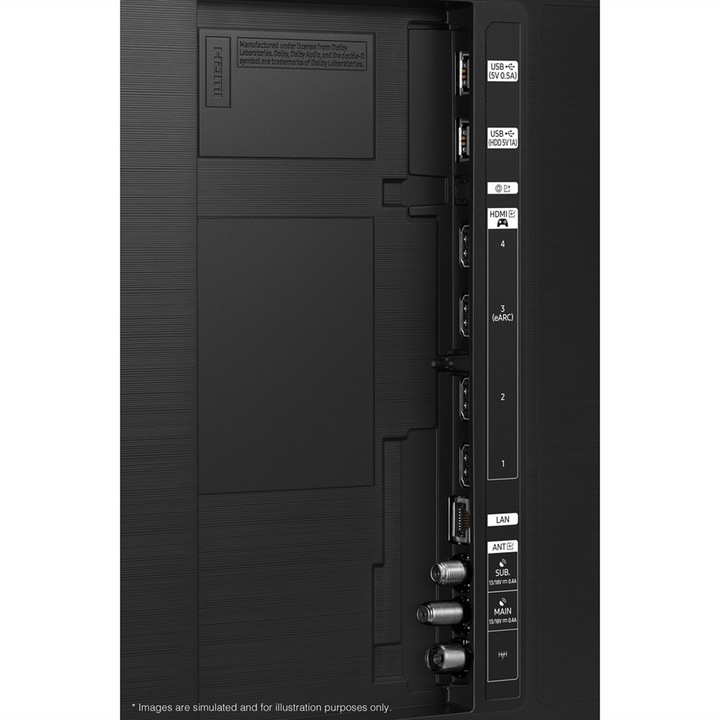 Actual product image Samsung QE43QN90F (43", QN90F, NeoQLED, Mini-LED, 4K, 2025)