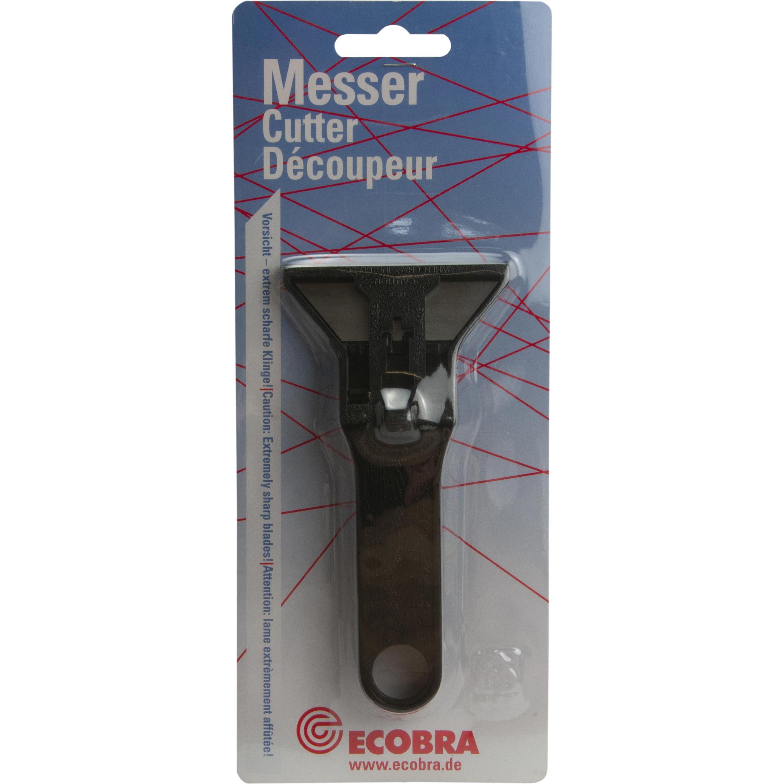 Ecobra, Cutter, Schaber-Messer schwarz (Cutter)