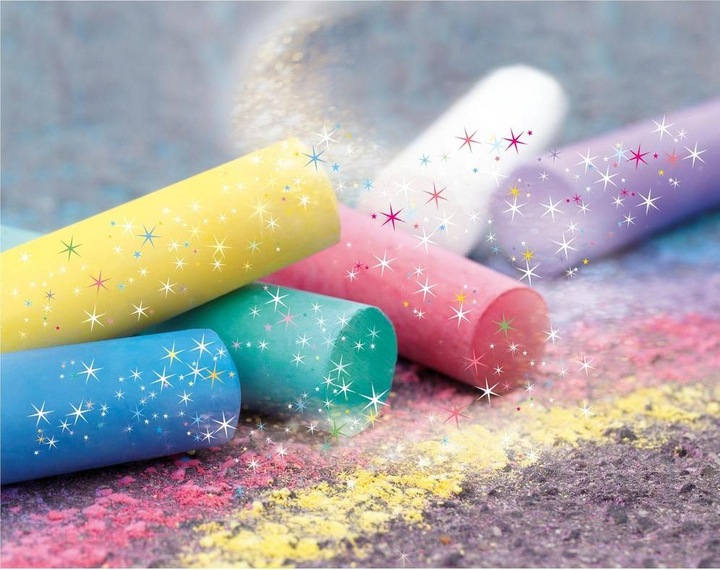 Immagine prodotto EberhardFaber Street Chalk Glitter (Multicolore, 20 x)