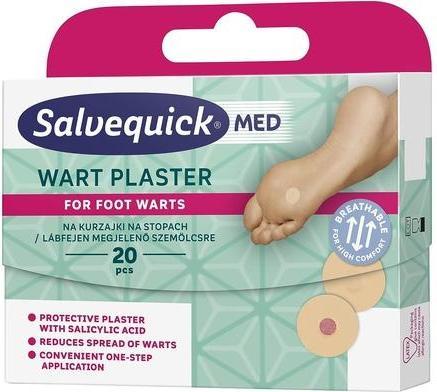 Salvequick Fette di cerotto per verruche 20 pezzi. (20 x)