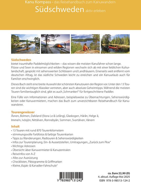 Produktbild Kanu Kompass Südschweden