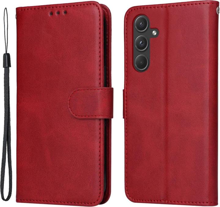 Cover-Discount Galaxy A55 - Premium Handyhülle Etui rot (Samsung Galaxy A55)