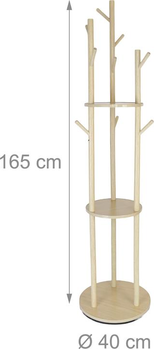Actual product image Relaxdays Garderobenständer