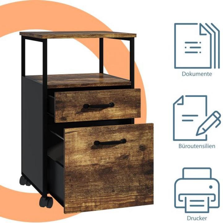 Produktbild Relaxdays Rollcontainer (44 x 44 x 66.50 cm)