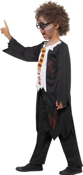 Actual product image Smiffys Childrens/Kids Zombie School Boy Costume Set (S)