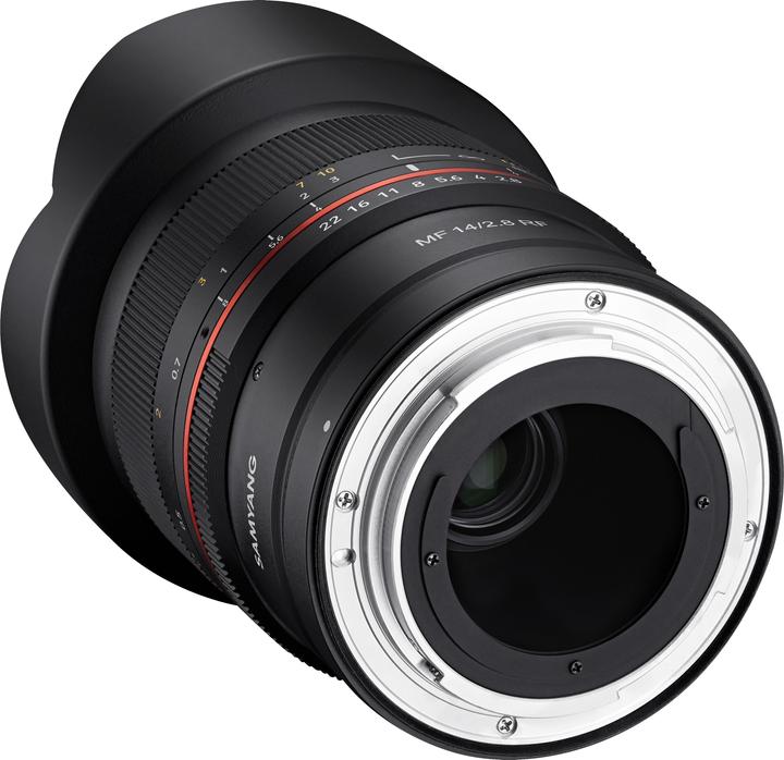 Actual product image Samyang MF 14mm F2.8 (Canon RF, full size)