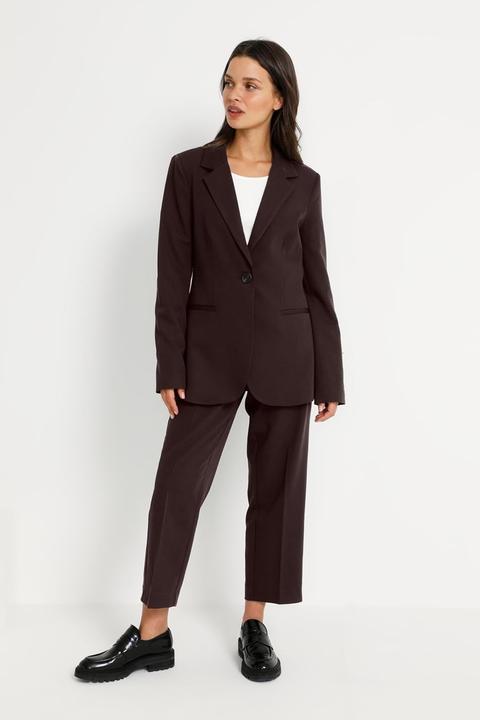 Actual product image Kaffe Single Breasted Notch Lapel Blazer (36)