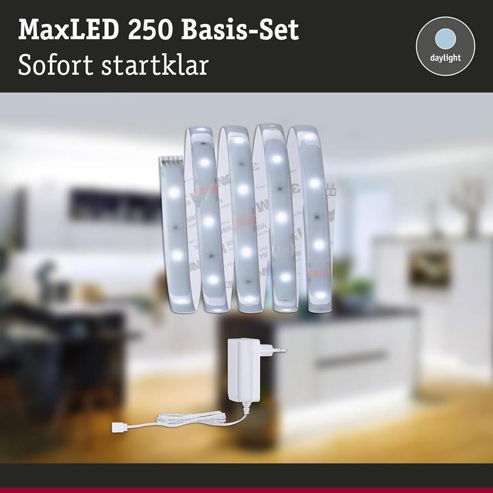 Actual product image Paulmann MaxLED 250 Stripe Set (Daylight, 300 cm, Indoor)