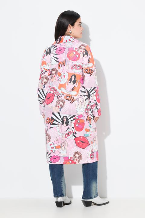 Produktbild Angel of Style Longblazer, bequem, Comic-Print (46)