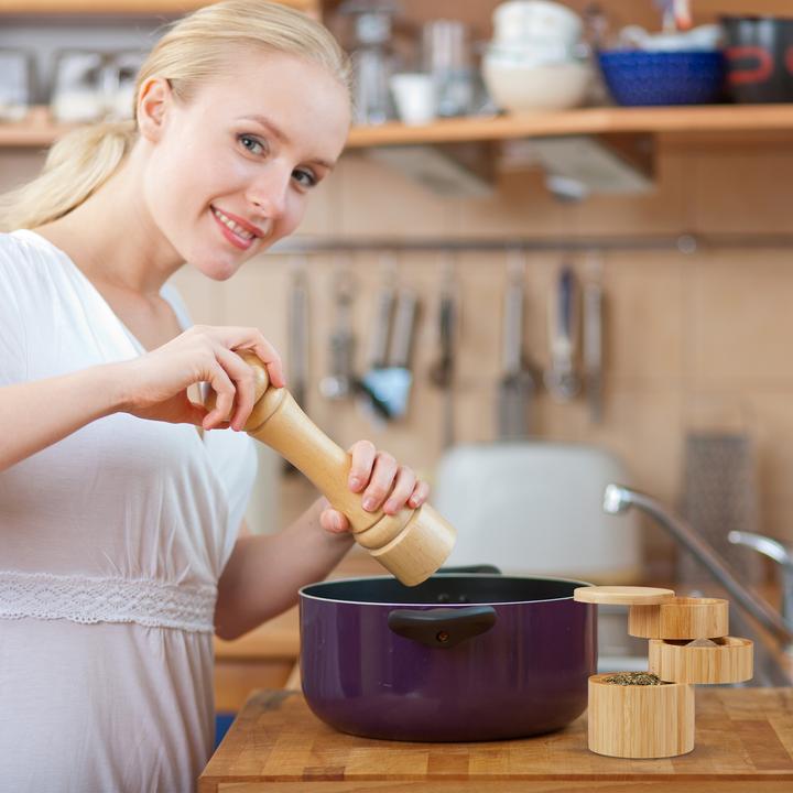 Produktbild Relaxdays Salzbehälter (Diverse Gewürze, Pfeffer, Salz)