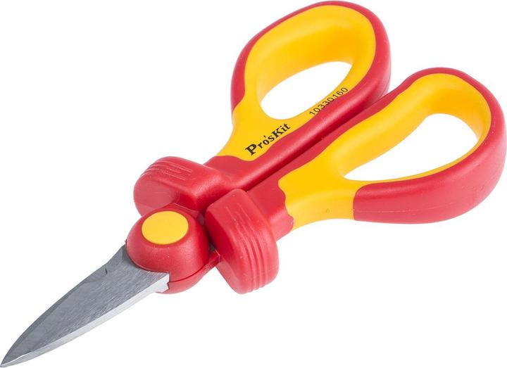 Produktbild RS PRO VDE Insulated Electrician Scissors 160mm (16 cm)