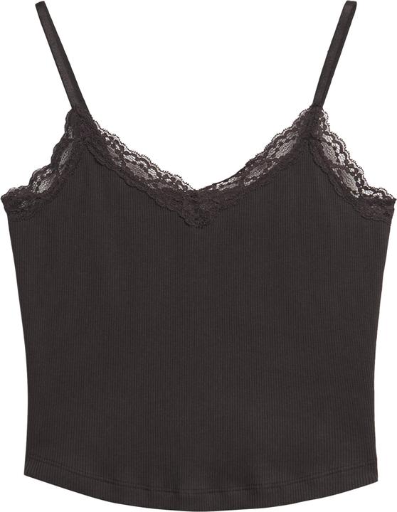 Immagine prodotto Superdry Kurzes Athletic Essentials Trägertop mit Spitzenbesatz (10XL, 11XL, 12XL)