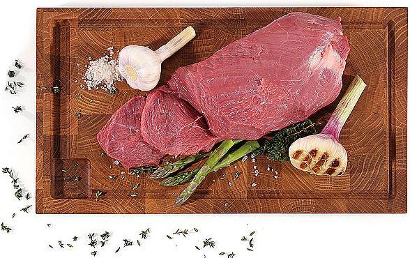 Immagine prodotto Küchenprofi Tagliere, legno di quercia 45 x 25 x 4 cm