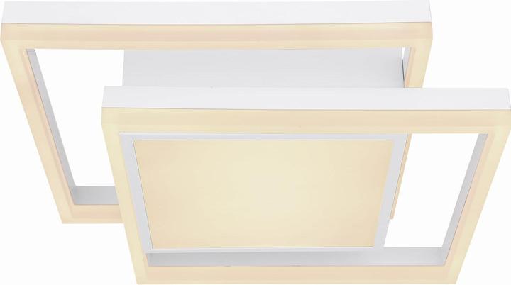Produktbild Globo Deckenleuchte Squares weiss 1xLED (1300 lm)
