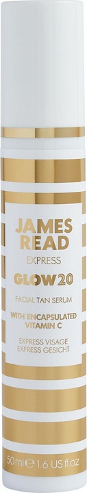 Image du produit James Read GLOW20 Facial Tan Serum Sérum pour le visage 50 ml Femme (Serviette autobronzante, 50 ml)