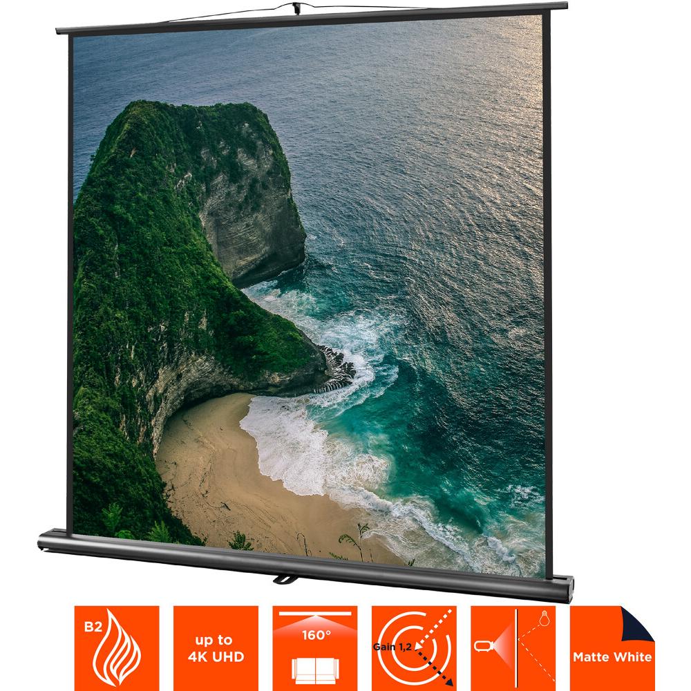 Thumbnail - Celexon Ultramobil Professional (98", 1:1), Leinwand, Schwarz