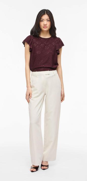 Immagine prodotto Vila VIKAWA Rundhals Oberteil mit kurzen Ärmeln (M)