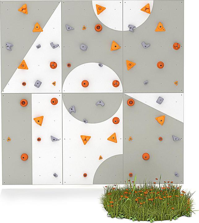 Immagine prodotto Blockids Parete di arrampicata all'aperto 6 (Multicolore)
