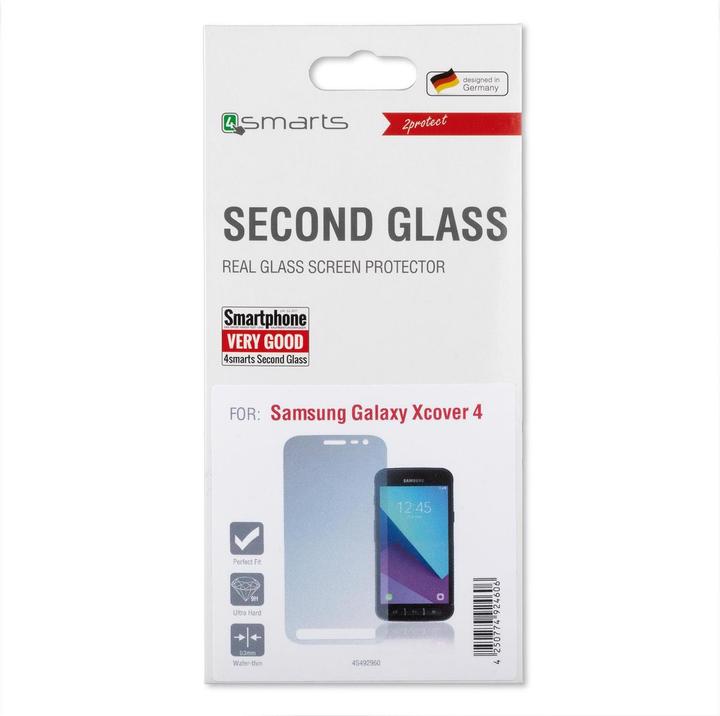 Produktbild 4smarts Second Glass 2.5D (1 Stk., Samsung Galaxy Xcover 4)