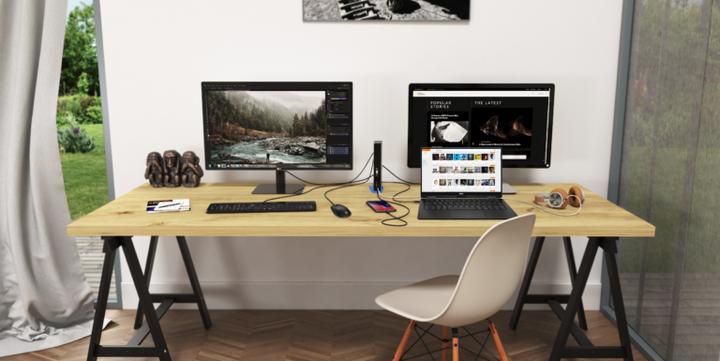 Produktbild i-tec USB 3.0 Dual Docking Station HDMI DVI - Andocken - 3,5 mm - USB Typ-A - USB Typ- (USB-B)