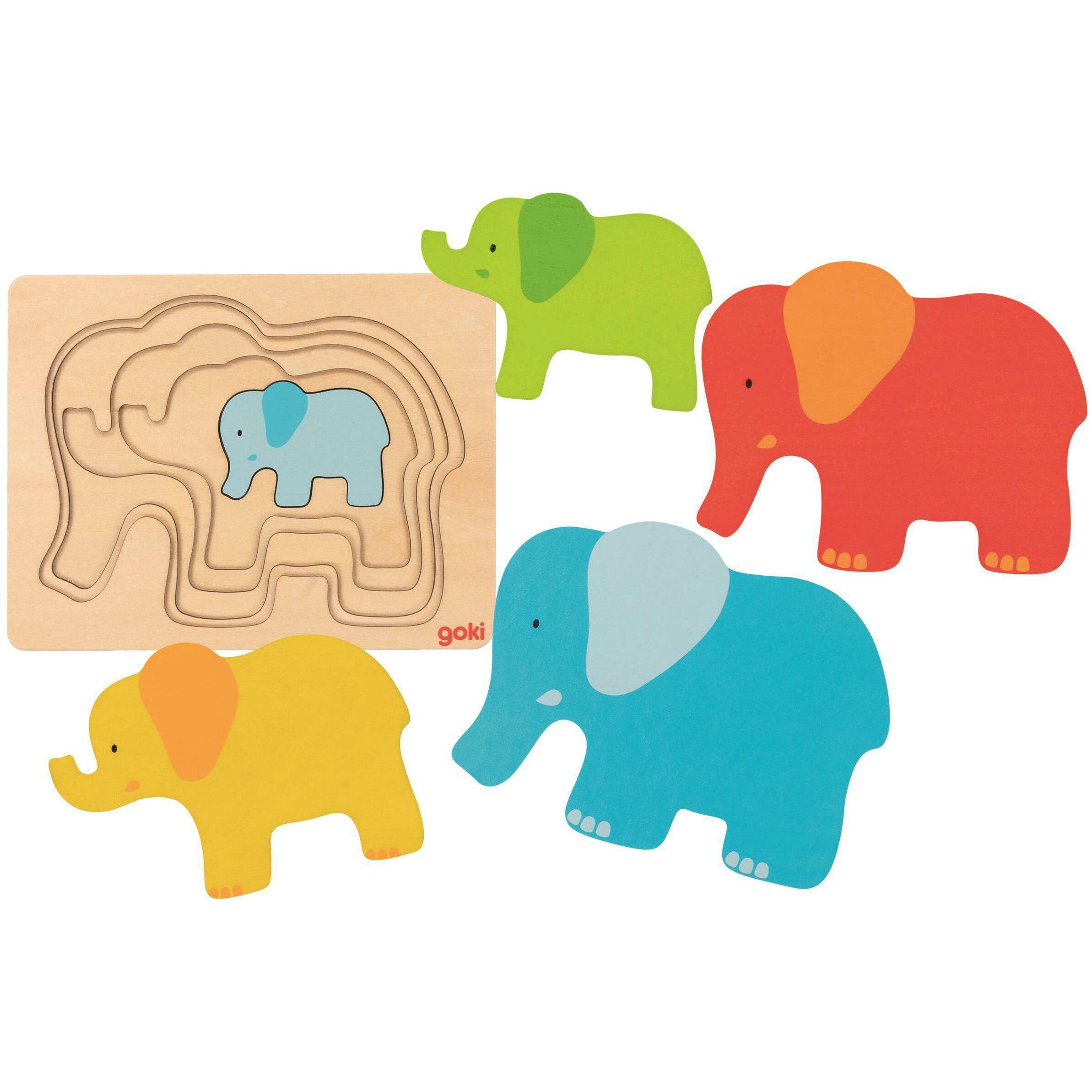 Goki Elefant (5 Teile)