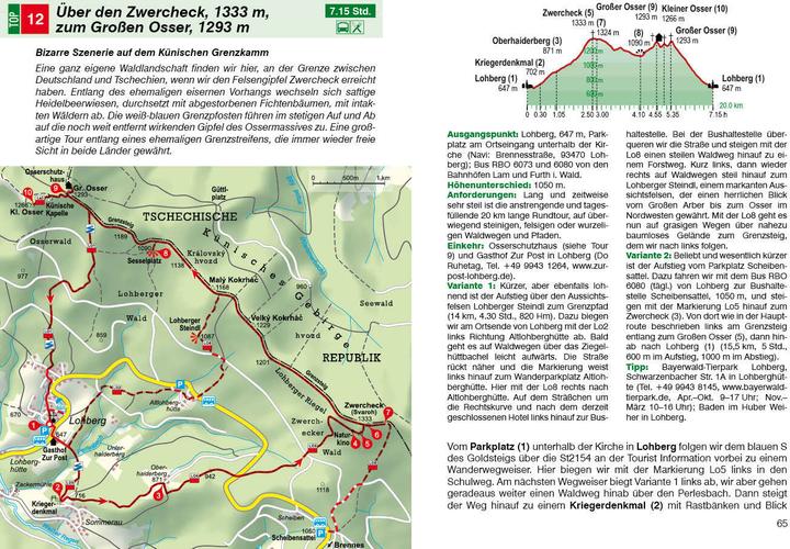 Nährwerte und Zutaten Wanderführer / Bayerischer Wald (Deutsch, Eva Krötz, 2022)