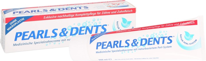 Actual product image Pearls & Dents Dent's special toothpaste w.nat. Pearl system, 100 ml toothpaste (100 ml)
