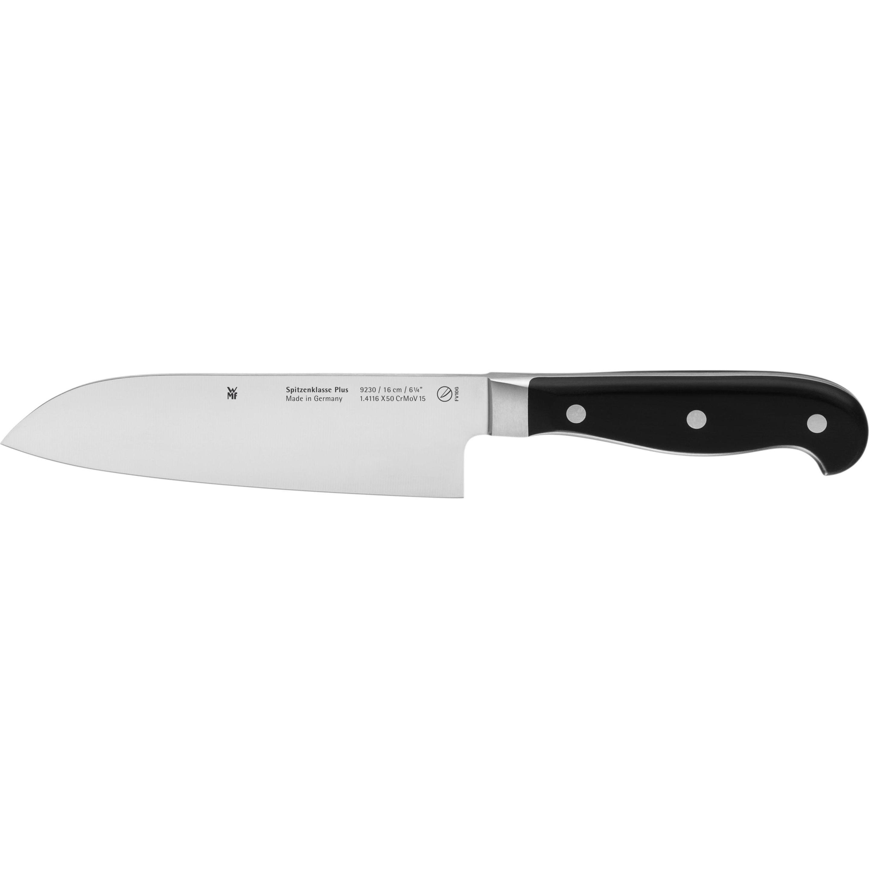WMF Santokumesser SPITZENKLASSE PLUS Schwarz, Küchenmesser, Schwarz